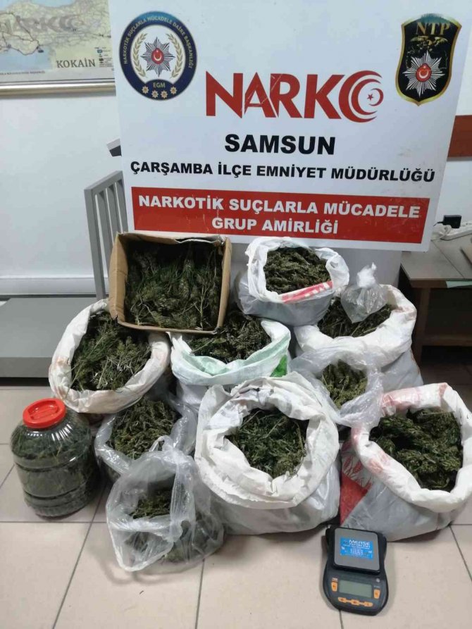 Çarşamba’da ’uyuşturucu’ operasyonu: 3 gözaltı