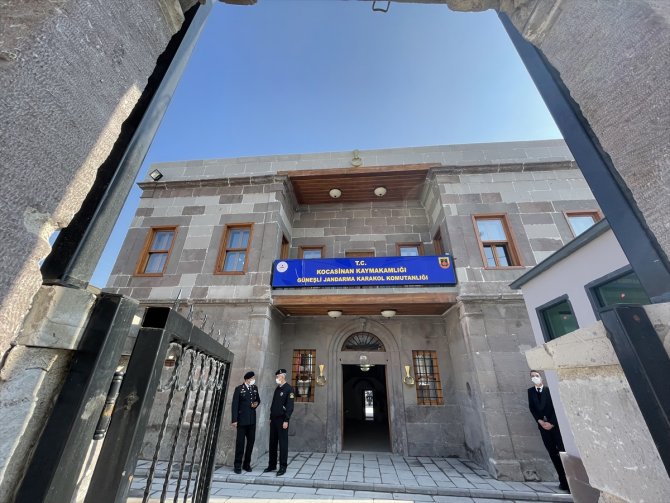 Kayseri'de 2 asırlık jandarma konağı restore edildi