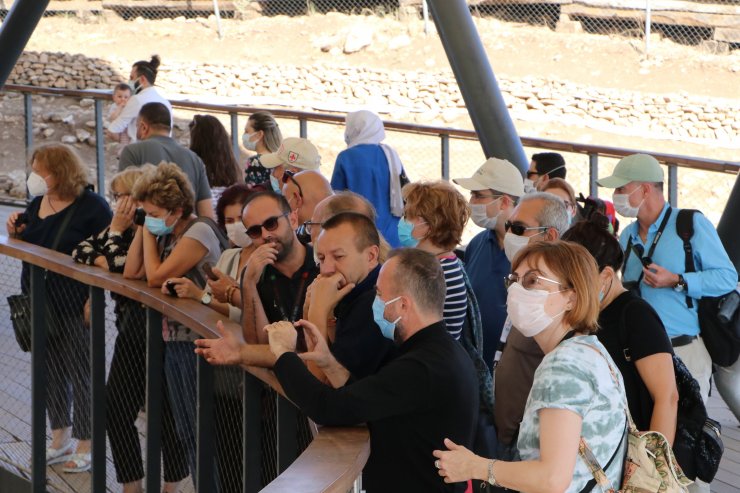 Göbeklitepe’ye ziyaretçi akını