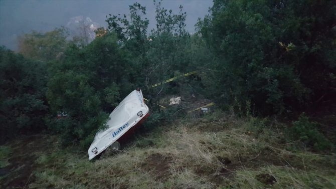 Uçuruma yuvarlanan traktörün sürücüsü yaşamını yitirdi