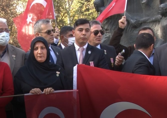 Şehit aileleri ve gazilerden İYİ Partili Türkkan’a tepki