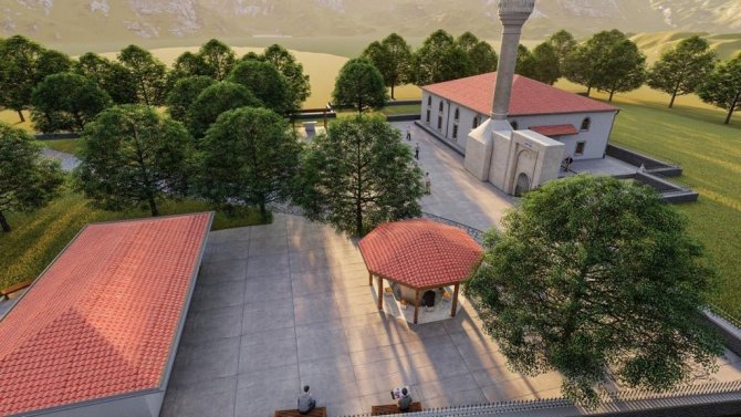 Ordu’da 600 yıllık tarihi camiye dev restorasyon