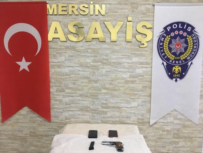 Mersin'de iki kişinin cep telefonlarını gasbeden zanlı tutuklandı