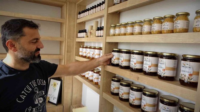 Kış geldi arı ürünlerine talep arttı