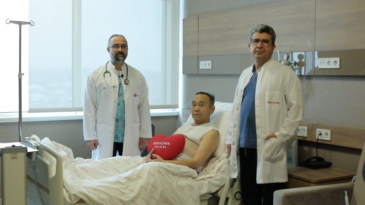 Moğolistanlı kalp hastası Türkiye’de hayata döndü