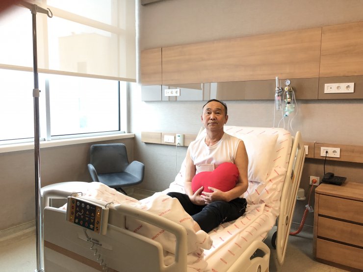 Moğolistanlı kalp hastası Türkiye’de hayata döndü