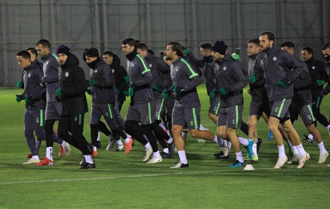 Konyaspor’da, Vanspor maçı hazırlıkları tamamlandı