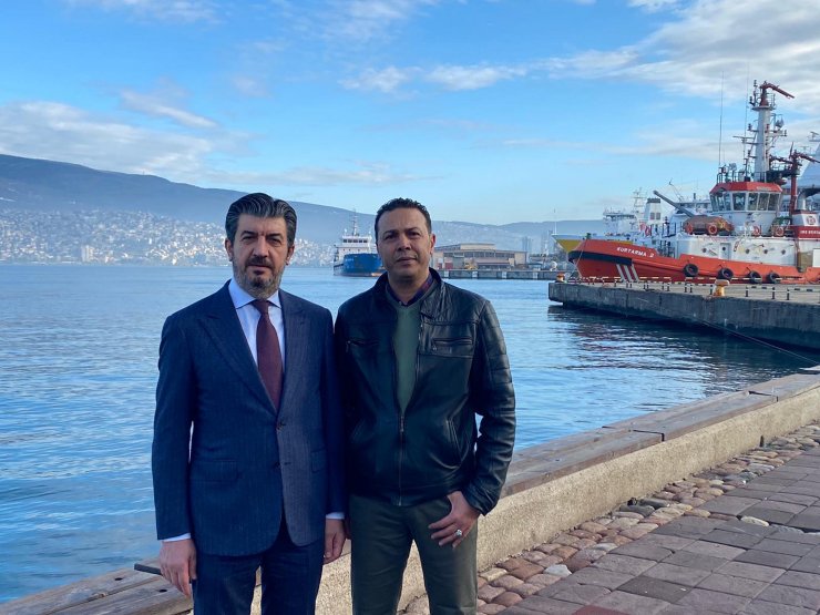 Türkiye Libya arasında 25 yıllık hasret bitti, ilk gemi İzmir'e geldi