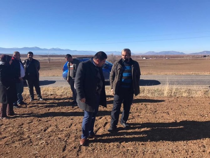 Konya’da geç ekime bağlı hububat ekili tarım alanlarında çimlenme başladı