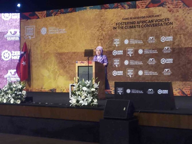 Emine Erdoğan: "2023 hedefimiz, sıfır atığı Türkiye’de yaygınlaştırmaktır"