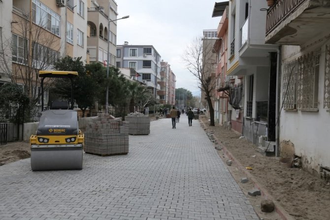 Baraj Caddesi yol düzenlemesi tamamlanıyor