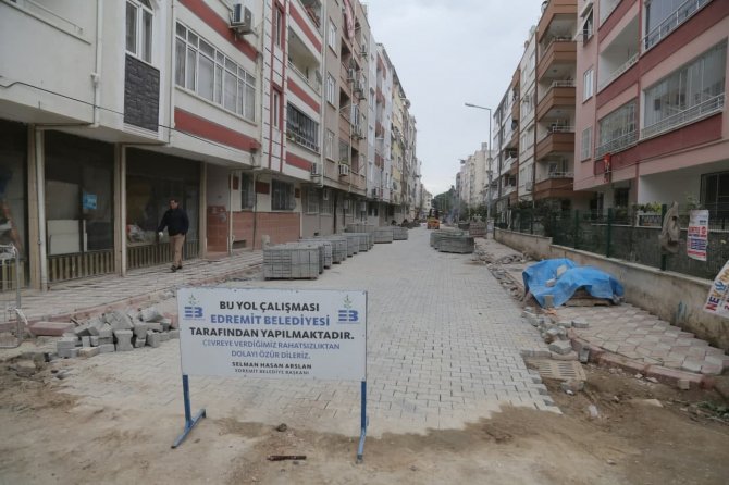 Baraj Caddesi yol düzenlemesi tamamlanıyor