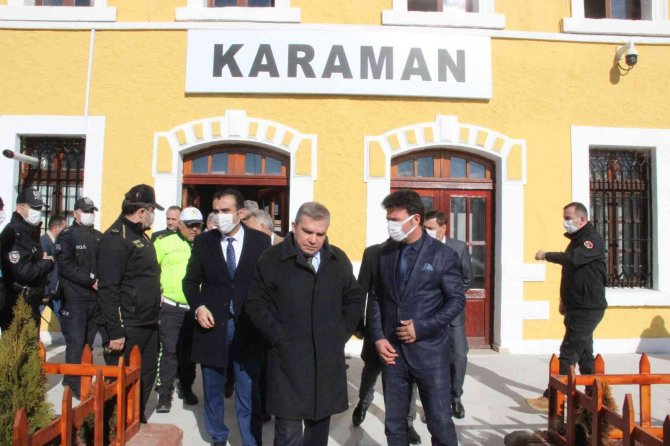 Karaman’da Cumhurbaşkanı Erdoğan'a hazırlanıyor