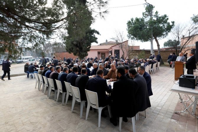 Tarihî cami yeniden ibadete açıldı