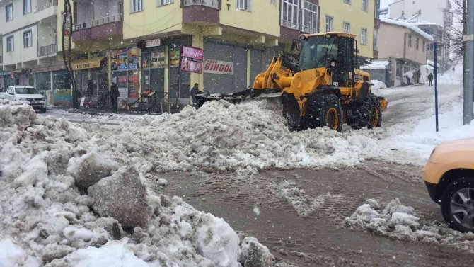 Karlar kamyonlarla kent dışına taşınıyor