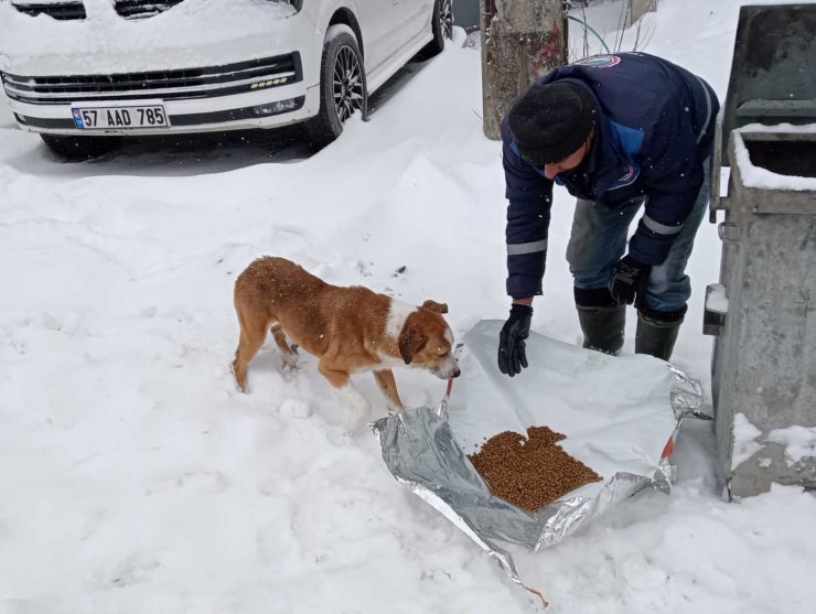 221 köy yolu kardan kapandı