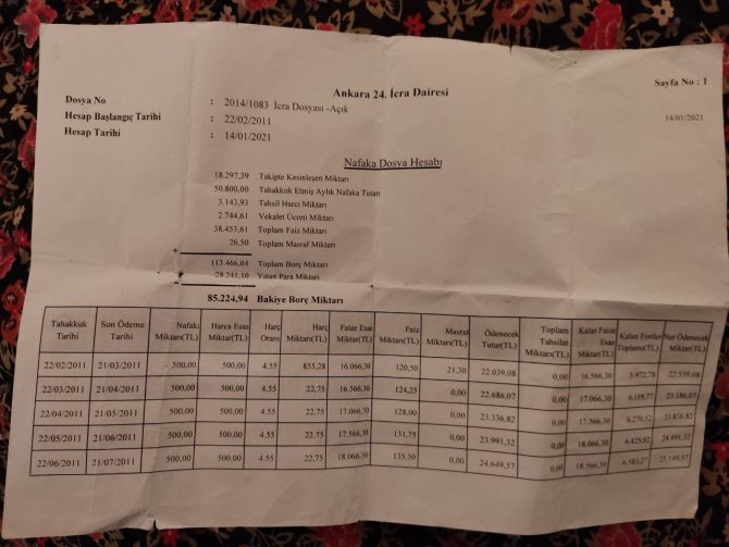 Nafaka borcunu ödeyemeyen adam 14 yıldır kömürlükte yaşıyor