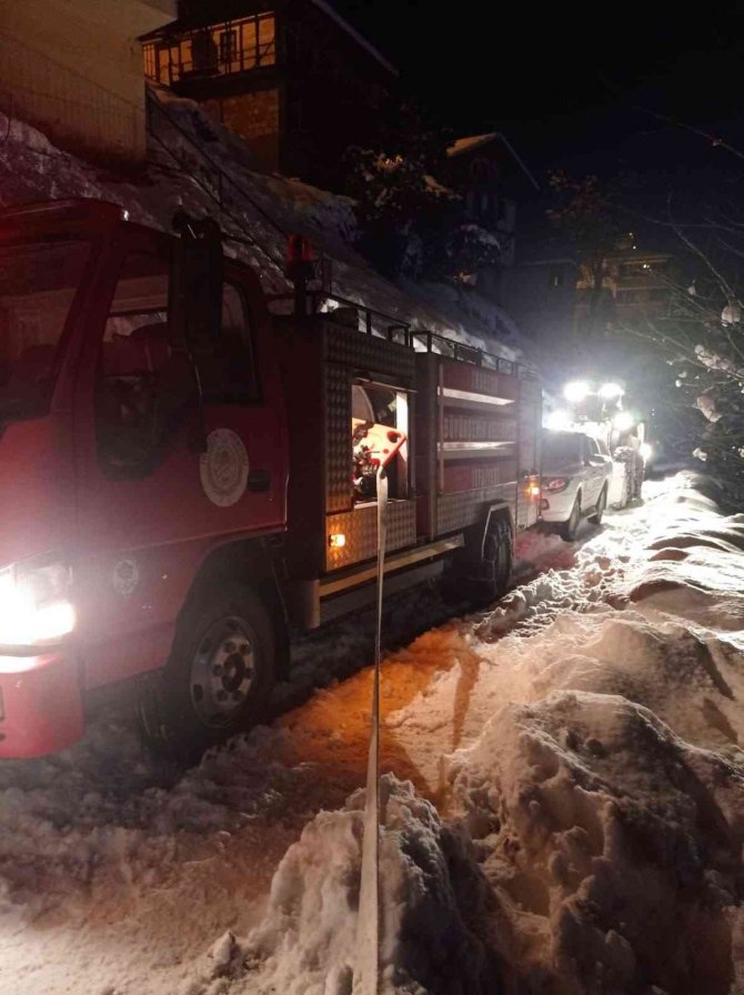 Trabzon’da yangın: 1 ölü