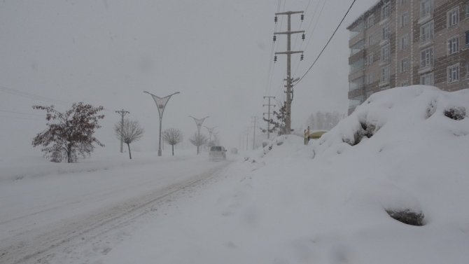 Bitlis’te 147 köy yolu ulaşıma kapandı