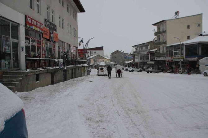 Kar yağışı hayatı olumsuz etkiledi