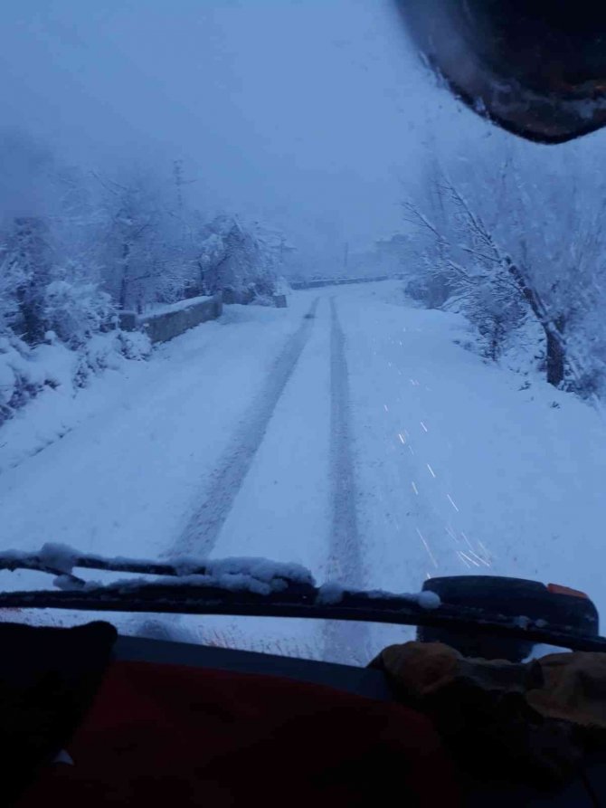 Zonguldak’ta 248 köy yolu ulaşıma kapalı