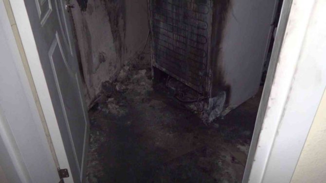 Ev yangını: 6 kişilik aile ölümden döndü
