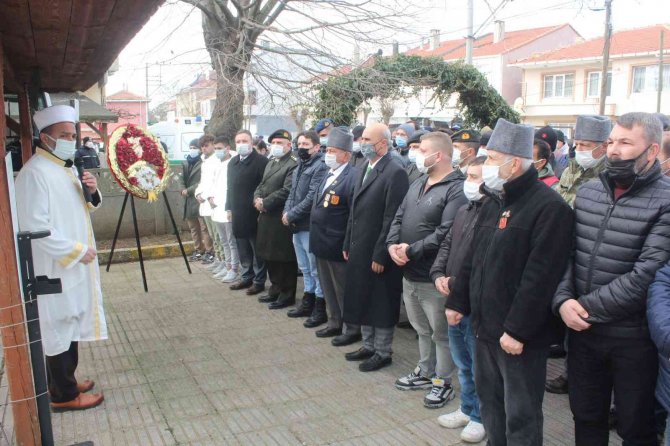 Kıbrıs gazisi son yolculuğuna uğurlandı