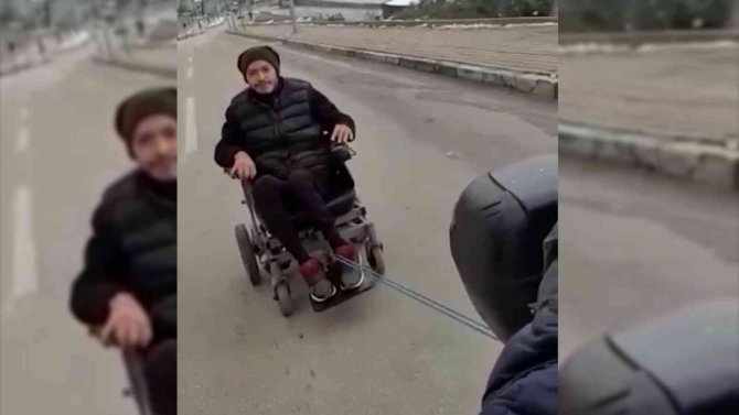 Motokuryeden insanlık ölmemiş dedirten hareket