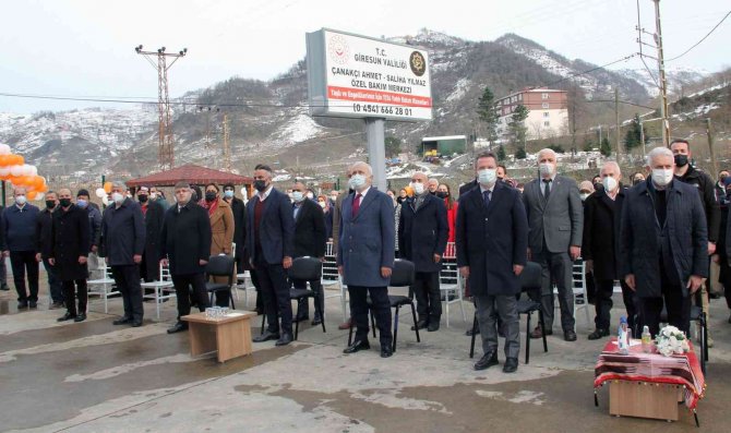 Engelli ve Yaşlı Bakım Merkezine görkemli açılış