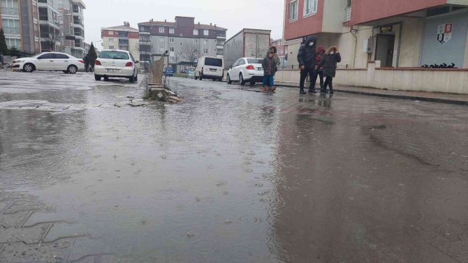 Tekirdağ’da sağanak yağış