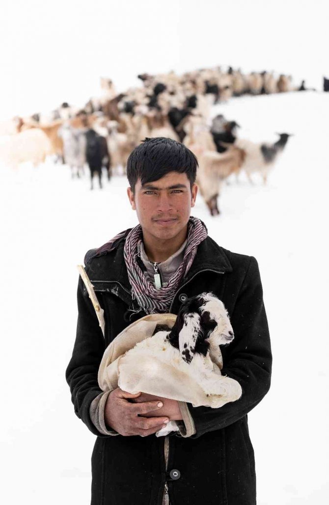 Erzincan’da kartpostallık kış fotoğrafları