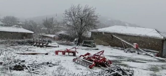 Kar yağışı Balkanlar’dan yurda giriş yaptı