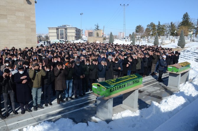 Karaman'da trafik kazasında ölen çocuğun cenazesi toprağa verildi