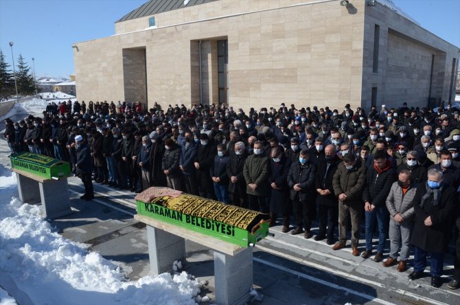 Karaman'da trafik kazasında ölen çocuğun cenazesi toprağa verildi