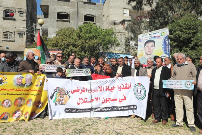 İsrail hapishanelerindeki hasta Filistinli tutuklulara destek için kampanya başlatıldı