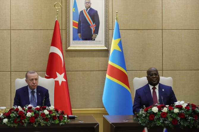 Türkiye ile Kongo Demokratik Cumhuriyeti arasında 7 anlaşma imzalandı