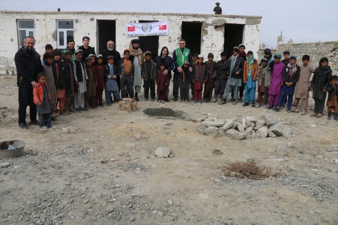 İHH, Afganistan'da 400 kişi kapasiteli yetimhanenin temelini attı