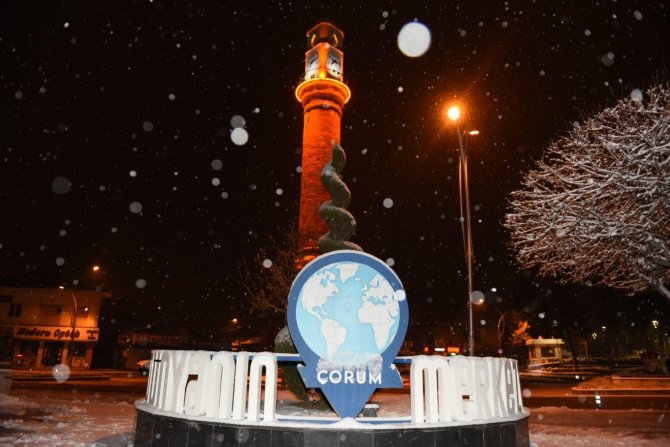 Çorum’da yoğun kar yağışı bekleniyor