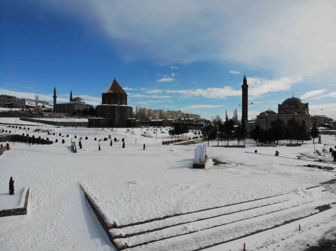 Kars’ta kış hüküm sürüyor