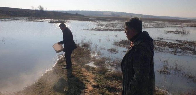 Trakya’da yaban hayatına 22 ton yem bırakıldı