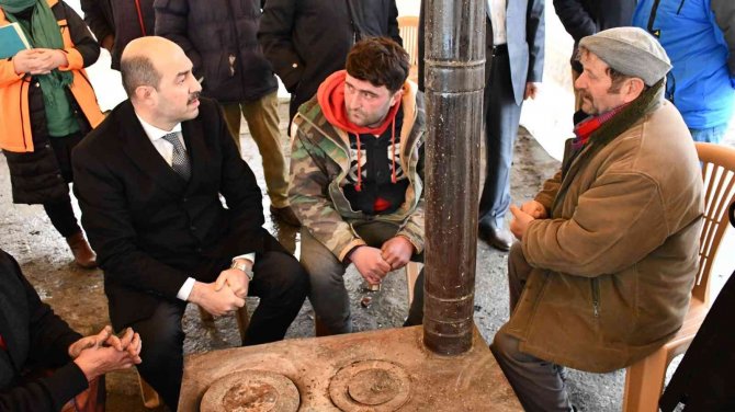 Başkan Kılıç’tan evi yanan aileye yardım eli