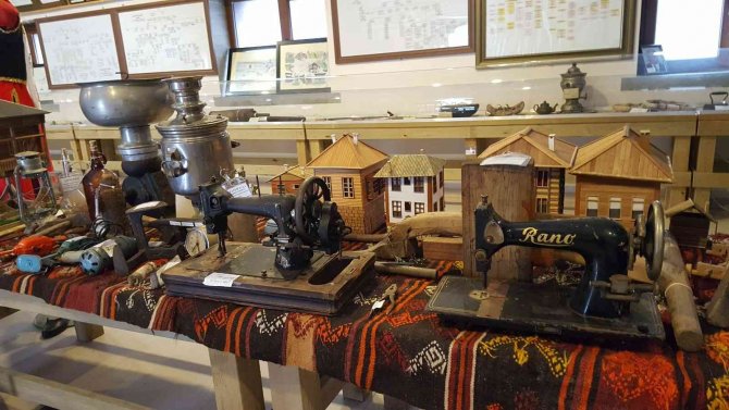 Tarihi köyde bulunan yaşam müzesi bölge kültürünü gelecek nesillere aktarıyor