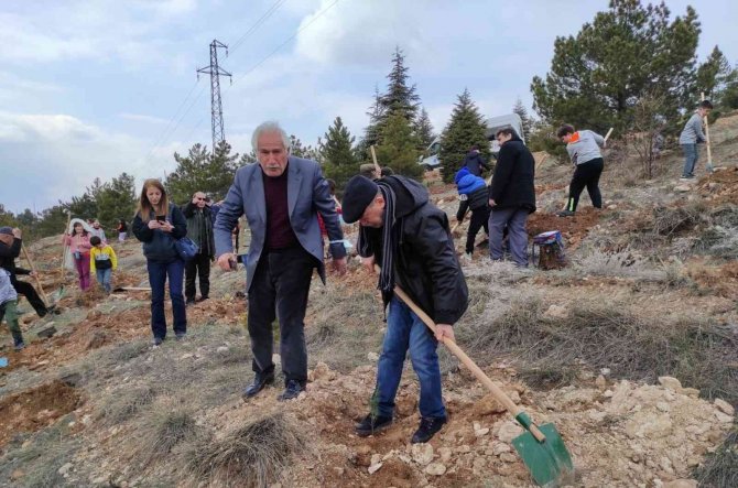 Geleceğe nefes için hatıra ormanı