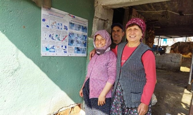 Kadın çiftçilere yönelik ’süt hijyeni ve sağım teknikleri’ eğitimi verildi