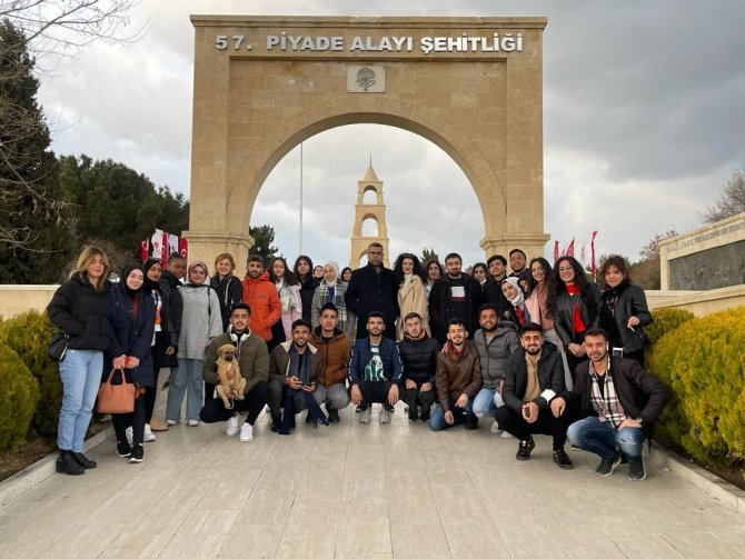 7 bölge 7 ülkeden öğrenciler Çanakkale’yi ziyaret etti
