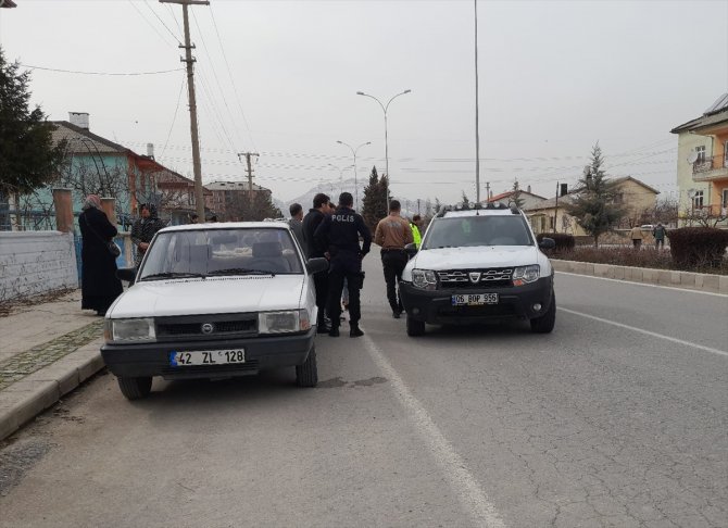 Konya'da otomobilin çarptığı çocuk ağır yaralandı