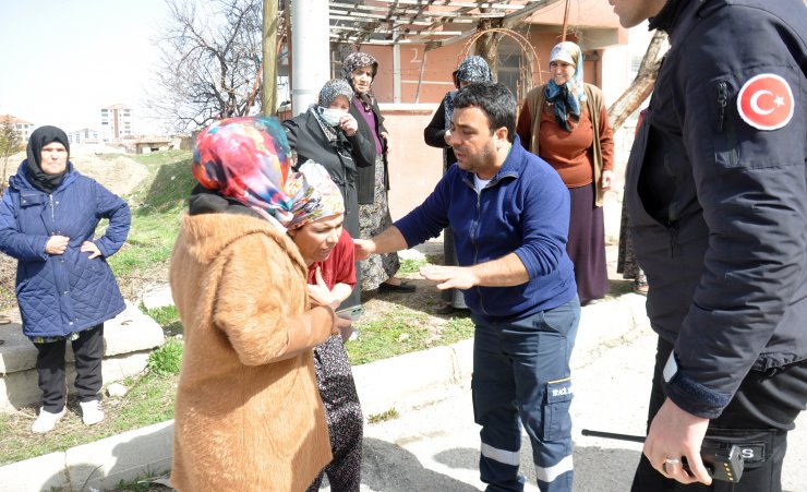 Kendini alevlerin içine attı 5 aylık bebeğİ kurtardı!