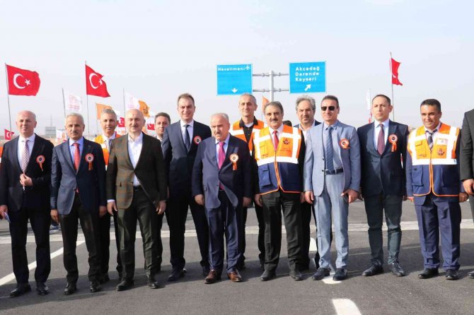 Malatya Kuzey Çevreyolu’nun 26 km’lik 1. kısmı hizmete açıldı