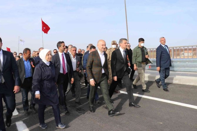 Malatya Kuzey Çevreyolu’nun 26 km’lik 1. kısmı hizmete açıldı