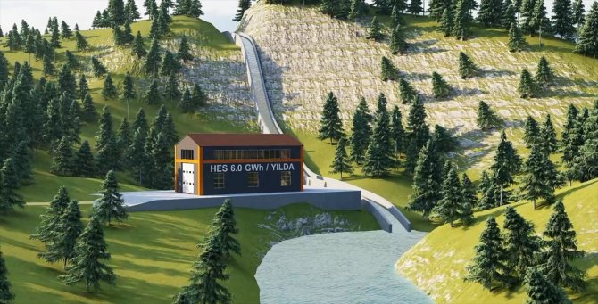 Yeni inşa edilecek barajla yıllık 6 milyon kilovat elektrik üretilecek